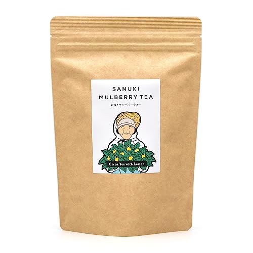 ���X�� SANUKI MULBERRY TEA ���ʂ��}���x���[�e�B�[ �e�B�[�o�b�O �m���J�t�F�C�� �}�^�j�e�B �K�̗t100�� (���˓�����������, 2gx30P)