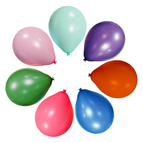 Creaiva 32 globos de látex sin nudos con válvulas de fácil sellado, suministros biodegradables reutilizables y resistentes para cumpleaños, bodas, Navidad, Halloween, baby shower y decoración de