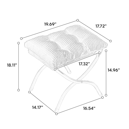 Sillón peluche rosa plegable miniatura 4