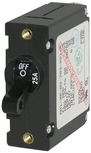 Blue Sea Systems A-Series Toggle Single Pole Circuit Breakers