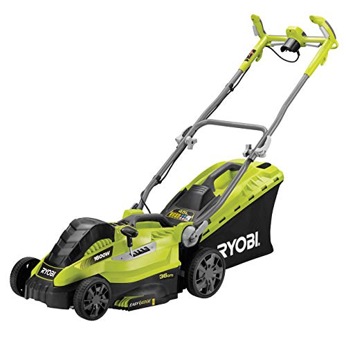 Ryobi RLM16E36H 1600W 36cm Lawnmower, [Amazon Exclusive],Hyper Green