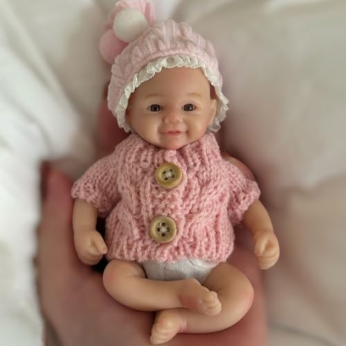 Muñeca Bebé de Silicona Realista 15 cm miniatura 3