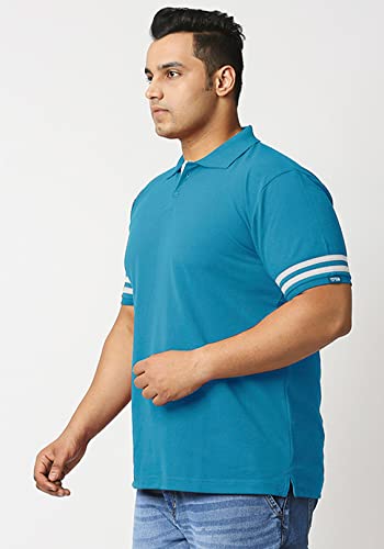 Image of Wear Your Opinion Solid Cotton Rich Polo T Shirt | Collar Tshirts | Half Sleeves | Plain-Regular Fit (Available in Plus Size)