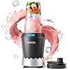 Blender for Smoothies 1000W Slushie Machine Bullet Blenders for Kitchen Personal Portable Blender Protein Shake Mixer with 24oz Easy Go Cups Licuadora Dishwasher Safe Max 1200W