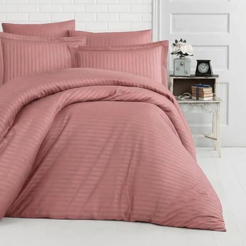 Image of Sofrito Micorfiber - Cotton Feel Duvet /Comforter Cover (Double - 61 inchx91 inch - Inches) with Solid Zipper Clousre - Dull Magenta | Solid Zipper Closure & Four Corner Ties |