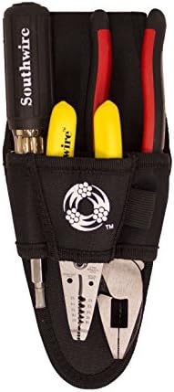 Southwire Electrical Wire Tool Kit - Multipurpose Set for Installation & Repair - Stainless Steel Wire Stripper, Multi-Bit Screwdriver, Cutting Pliers - New Grip image 2
