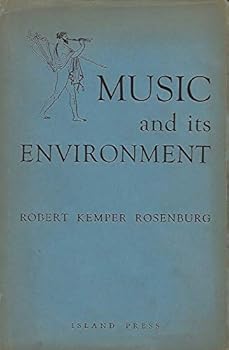 Hardcover Music and its environment Book