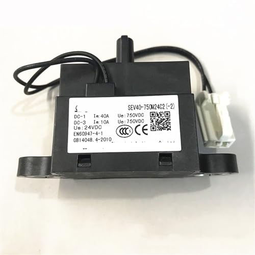 Contactor CC 24V de alta conductividad SEV40-750M24C2 con 2 pines de conexión