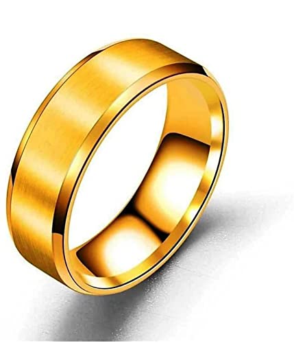 FOREVER BLINGS Titanium Stainless Steel Stylish adjustable size proposal Couple band thumb Gold Platinum Finger Ring for Mens (B09PG14JS3) Amazon Price History, Amazon Price Tracker