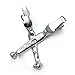 HTTMT MT241-020A-CD Chrome CNC Aluminum Black Brake Clutch Skull Zombie Lever Compatible with Harley Davidson Sportster Softail