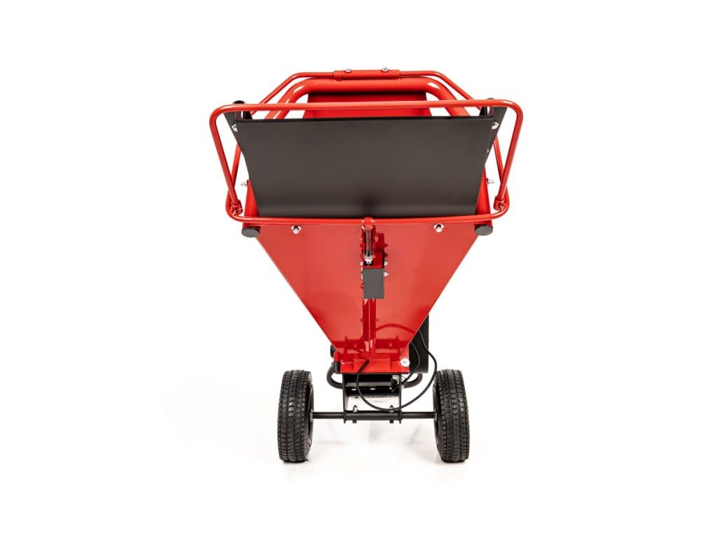 Hahn&Sohn Cedrus RB02 Broyeur d'branches à essence, puissant, mobile, moteur Loncin, 4,1 kW, jusqu'à 100 mm de diamètre, broyeur de jardin, broyeur à bois, broyeur pour branches, jardin, professionnel