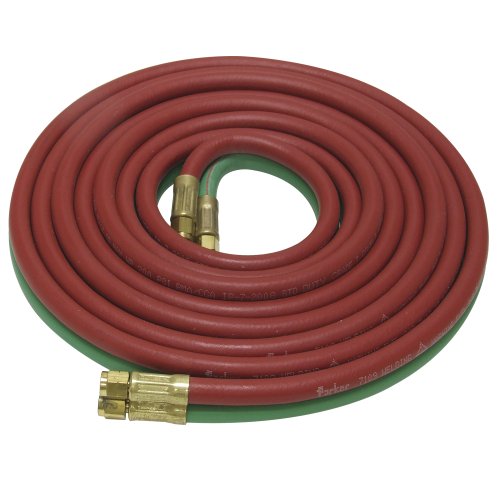 Uniweld H32AT Oxy/LP Twin Welding Hose, 12.5-Feet X 3/16-Inch