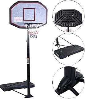 KL KLB Sport Portable Basketball Hoop System Height Adjustable Basketball Stand for Kids