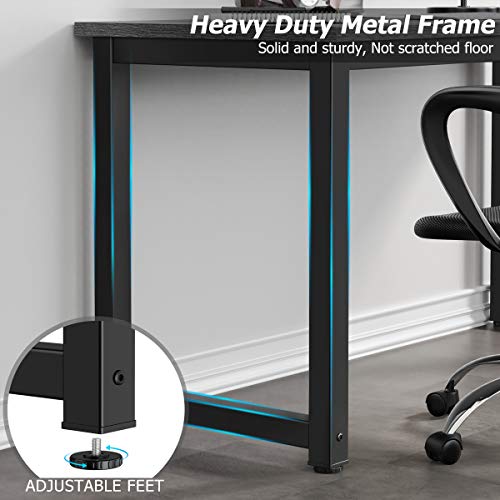 image for Homemaxs Computer Desk, 47-inch Spacious Computer Table for Home Offic