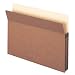 Smead File Pocket, Straight-Cut Tab, 1-3/4" Expansion, Letter Size, Redrope, 50 per Box (73800)