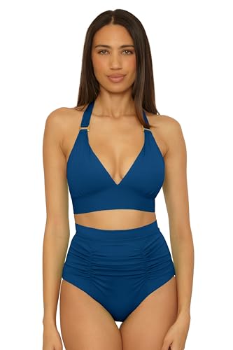 Women's Sun Goddess High Waisted Bikini Bottom, Tummy Control, Full Coverage, Swimwear Separates3