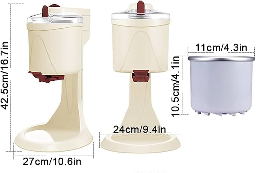 Amazon.co.jp: WXQホームアイスクリームメーカーマシンソフト