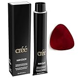 Cree Professional 7.666 Extra Red Blond - Permanent Hair Color - Long Lasting, Rich Vibrant - Gray Coverage 100ml - 3.4 fl.oz.