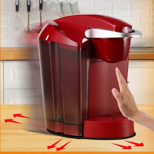 Image of Coffee Maker Mover for Keurig K-Classic, Slide Mat Sliding Mats Coffee Maker Mover Mixer Slider for Keurig Single Serve K-Cup Pod Coffee Brewer (Black)