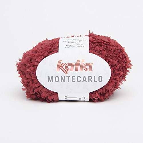 Katia Monte Carlo Fb. 68 – Rojo, rosados Franse hilo para punto y ganchillo