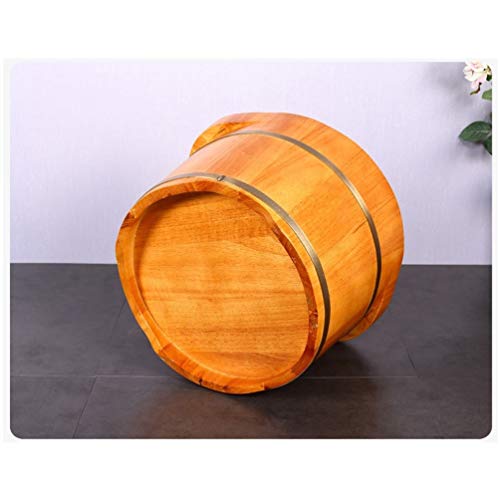 Cuenca grande de madera para baño de pies miniatura 3