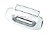 Razer Auto 94-01 DODGE RAM CHROME TAILGATE HANDLE COVER