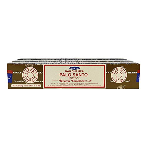 Satya-Nag-Champa-Palo-Santo-Incense-Sticks-15gmx3-Pack-45-GMS Satya Nag Champa Palo Santo Incense Sticks 15gmx3 Pack 45 GMS