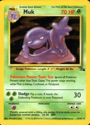 Muk Holofoil - Fossil - 13 [Toy]