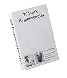 Hygienebeutel aus Polyethylen (PE) im Spender, PE-Hygienebeutel weiß, Damenhygiene-Beutel für Damenbinden & Tampons, Hygienebags für Hotels & Sanitäranlagen, Größe:5 Stück