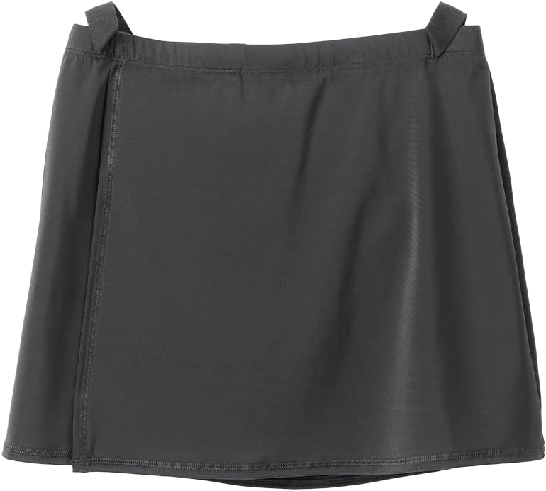 Silverts Women’s Adaptive Swim Skirt Pull-On Easy Dressing Swim Bottoms Modest Swimwear Elastic Waist Quick Dry