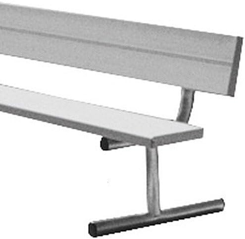Surface Mount Bench with Back-7.5 Feet