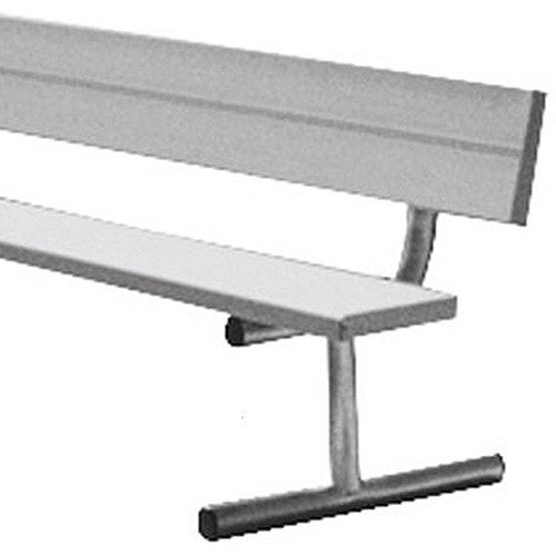 Sport Supply Group Surface Mount Bench with Back-7.5 Feet Size: 7.5 Foot