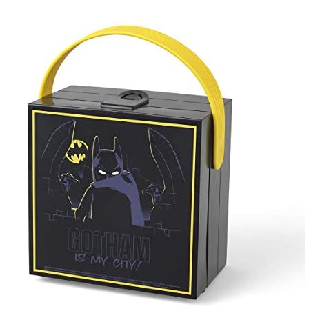 LEGO Batman Lunch Box with Handle/Portable Storage Box Cover