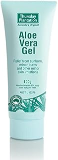 Thursday Plantation Aloe Vera Gel 100g relief of minor burns, insect bites, chafing rashes, skin irritations, made in Aust...