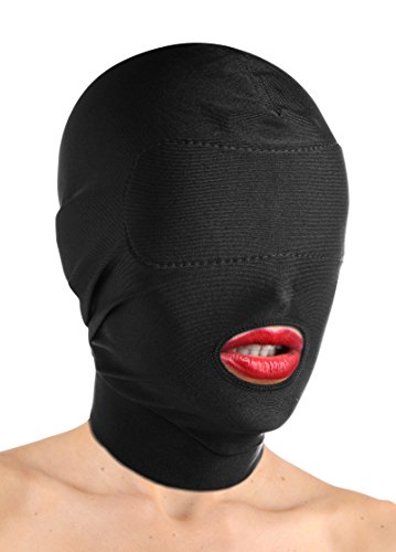 Lynx Blinded Open Mouth Hood - Black #TOP11