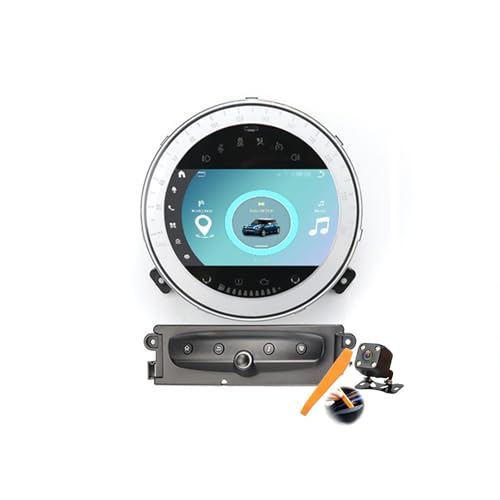 Radio 2 Din con GPS para Mini R56 R60, Pantalla Android de 4GB con 4G