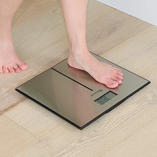Detecto D133 Deluxe Modern Stainless Steel Body Weight Bathroom Scale, Digital Lcd Display, 400Lb Capacity #TOP6