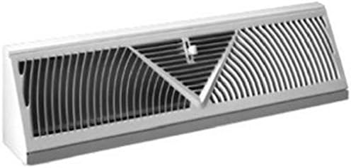 American Metal #3018W18-R 18" White Base Diffuser