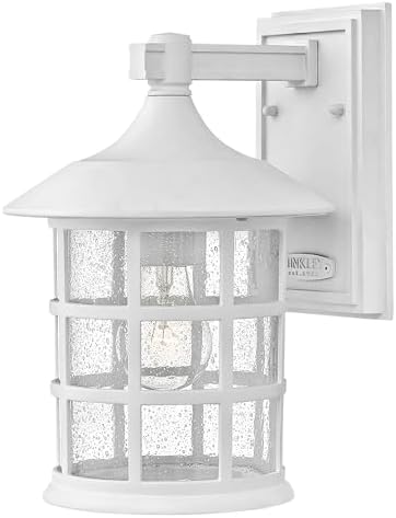 Hinkley 1804CW-LED One Light Outdoor Wall Mount 1804CW-LED-Freeport, Medium, Classic White LED