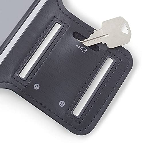 Image of TDG Pu Leather Belt Pouch Holster for Apple iPhone Smartphones & Mobiles (Display 5 to 6.7 inches) (1+8 Pro Armband)
