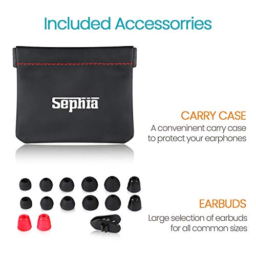 Sephia SP1050VC in-Ear Wired Headphone with Mic and Volume Control Enhanced Bass - Thumbnail 7