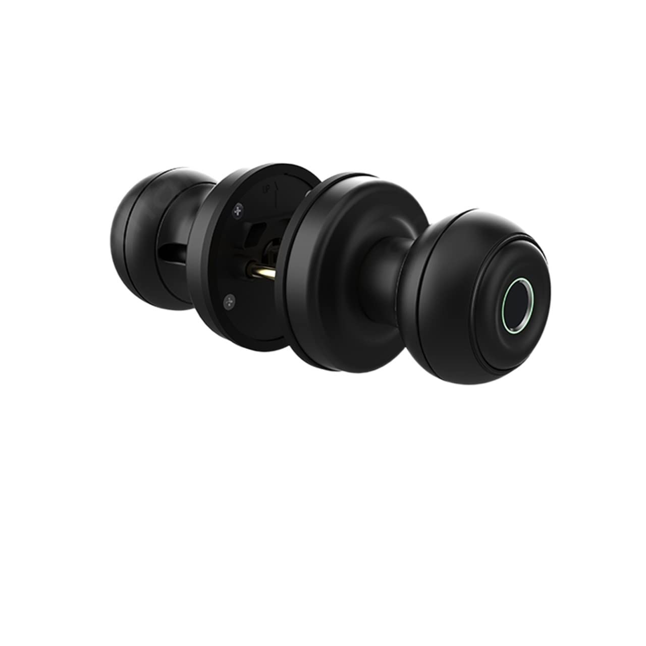 CVFRDD Smart Door Knob, Fingerprint lock for Tuya smart Keyless entry Biometric Type-C and mechanical key unlock Keyless Entry Door Handle(Nero)