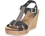 Salomés PLAKTON, Pluma 373015 Vaq/Kira Damen nackter Fuß schwarz metallic, Schwarz Peltro, 41 EU