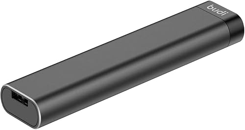 Miniatura 4 de fonefunshop Budi - Cable de carga y sincronización de datos 9 en 1, color negro