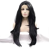Cabello sintético resistente al calor hasta 180 ºC.