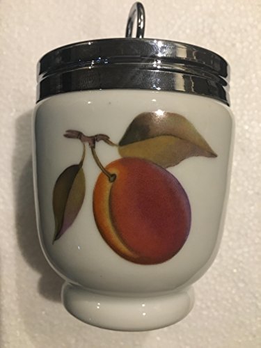 Royal Worcester Evesham Vale King Size Egg Coddler & Lid, Fine China Dinnerware