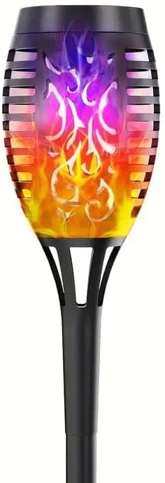 SEDLAV Solar Torch Lights – Illuminate Your Outdoor Space with Flickering Flame Pathway Lights for Garden, Patio, and Pool Décor – Auto On/Off Waterproof Landscape Flame Light
