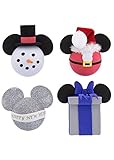 Disney Parks Christmas New Year Holiday Car Antenna Pencil Topper Set of 4