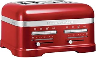 KitchenAid Artisan 4 Slot Electric Toaster 5KMT4205 (Candy Apple), for All sort of breads, Innovative 4-Slice Toaster