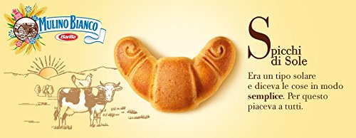 Mulino Bianco: "Spicchi Di Sole" Shortbread With Butter And Eggs - 14 Oz (400G) Pack Of 2 [ Italian Import ] #TOP3